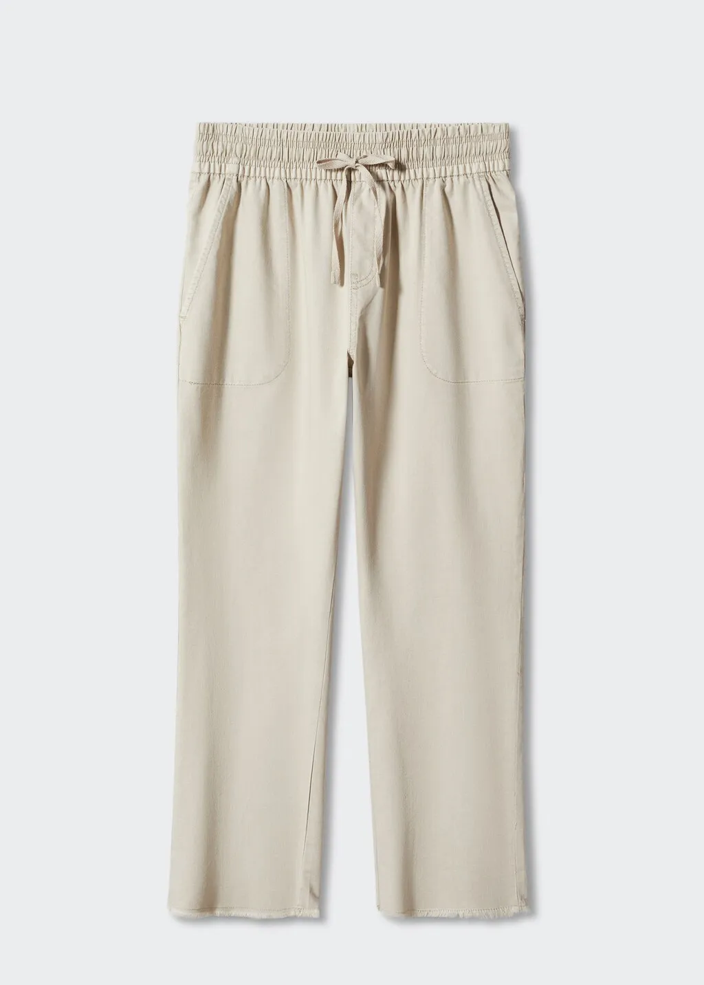Jeans slouchy laccio regolabile