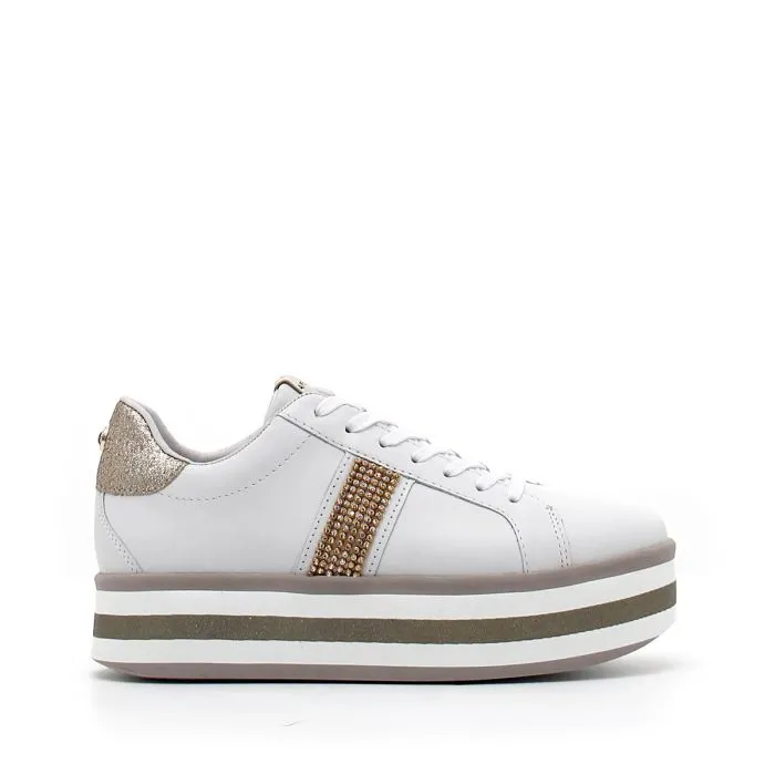 LACED PLATFORM SNEAKERS