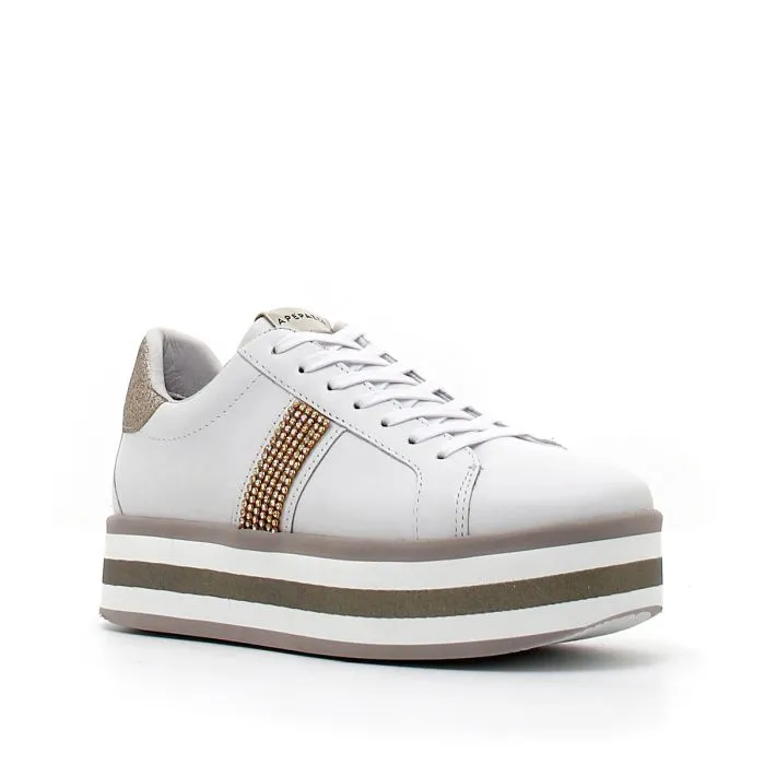 LACED PLATFORM SNEAKERS