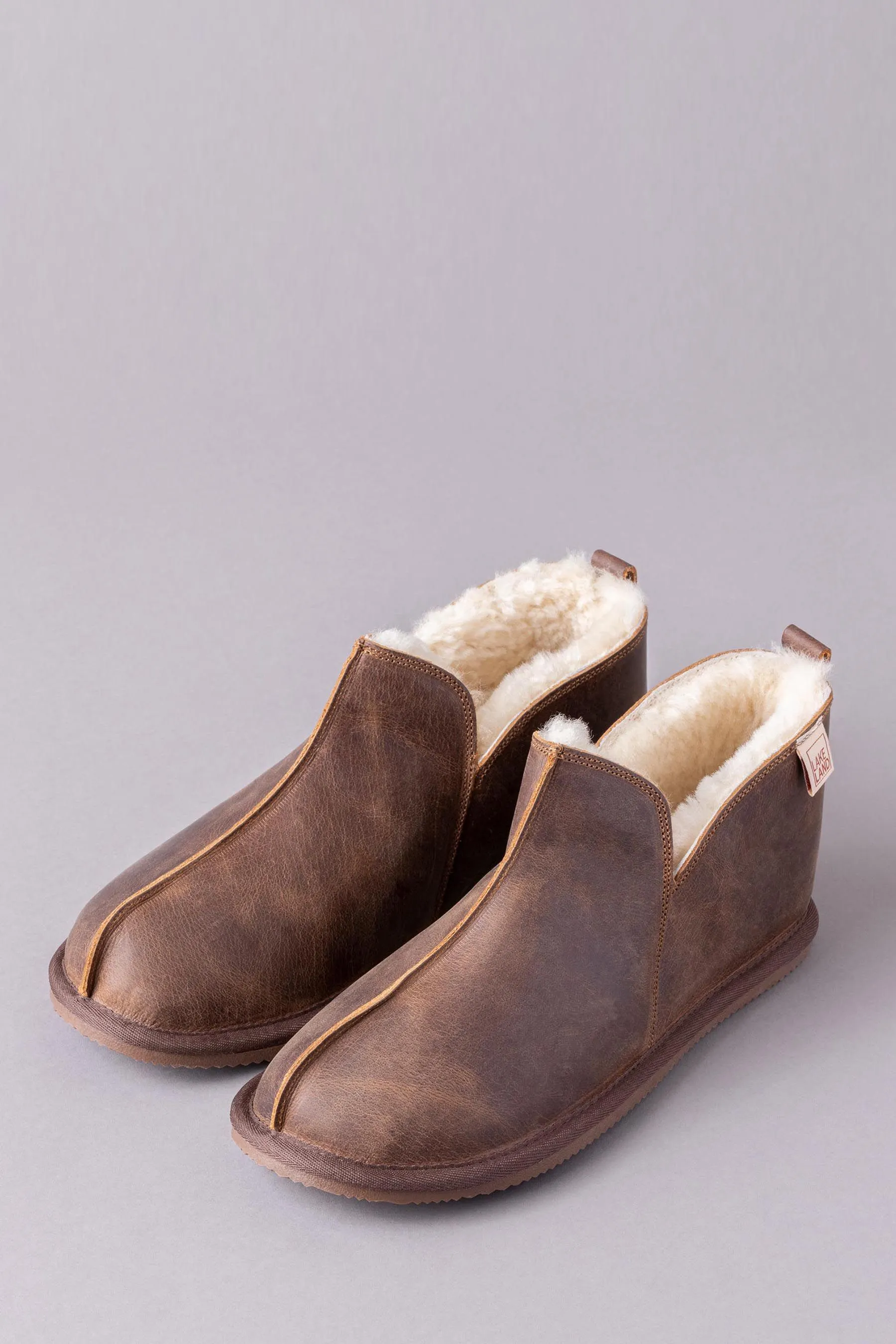 Lakeland Leather Uomo - Stivali a pantofola in pelle
