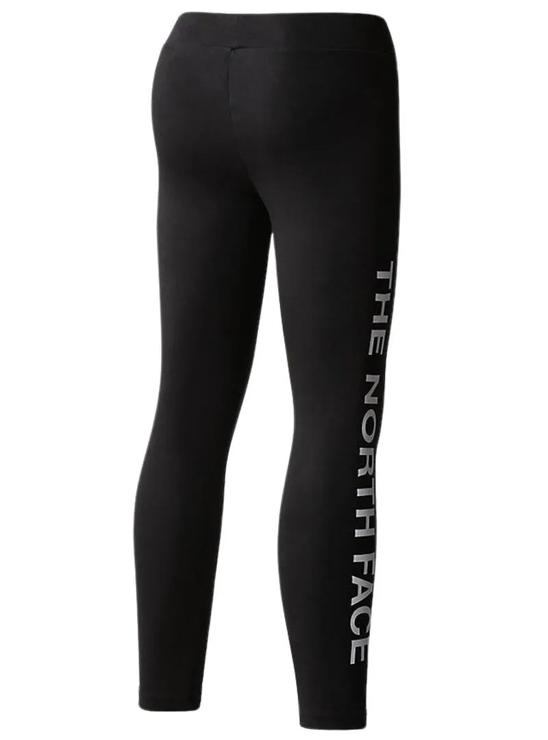 Leggings The North Face Grafiche per Bambina Neros