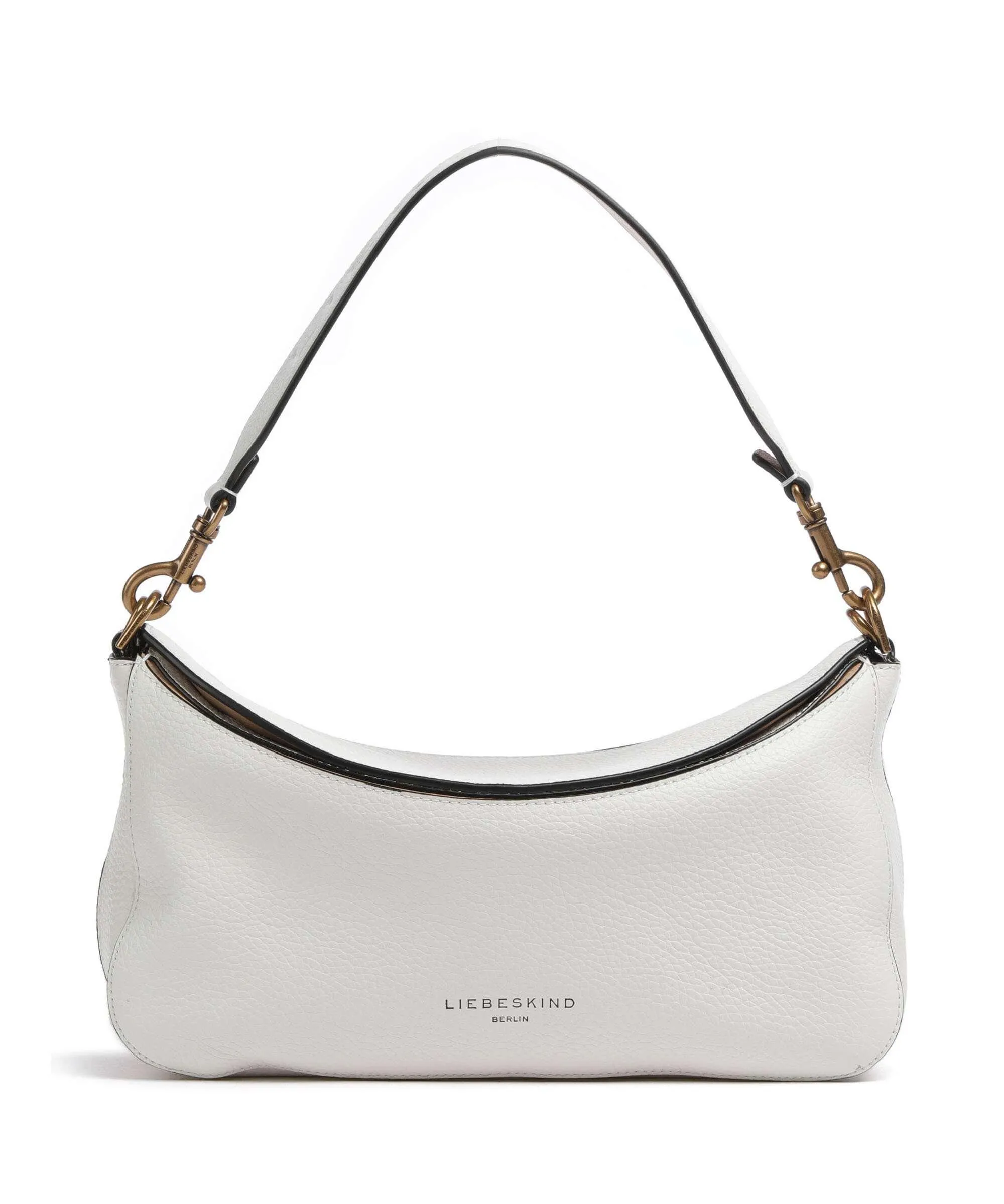  Liebeskind Alessa Heavy Pebble S Borsa a spalla pelle di vacchetta grana bianco  