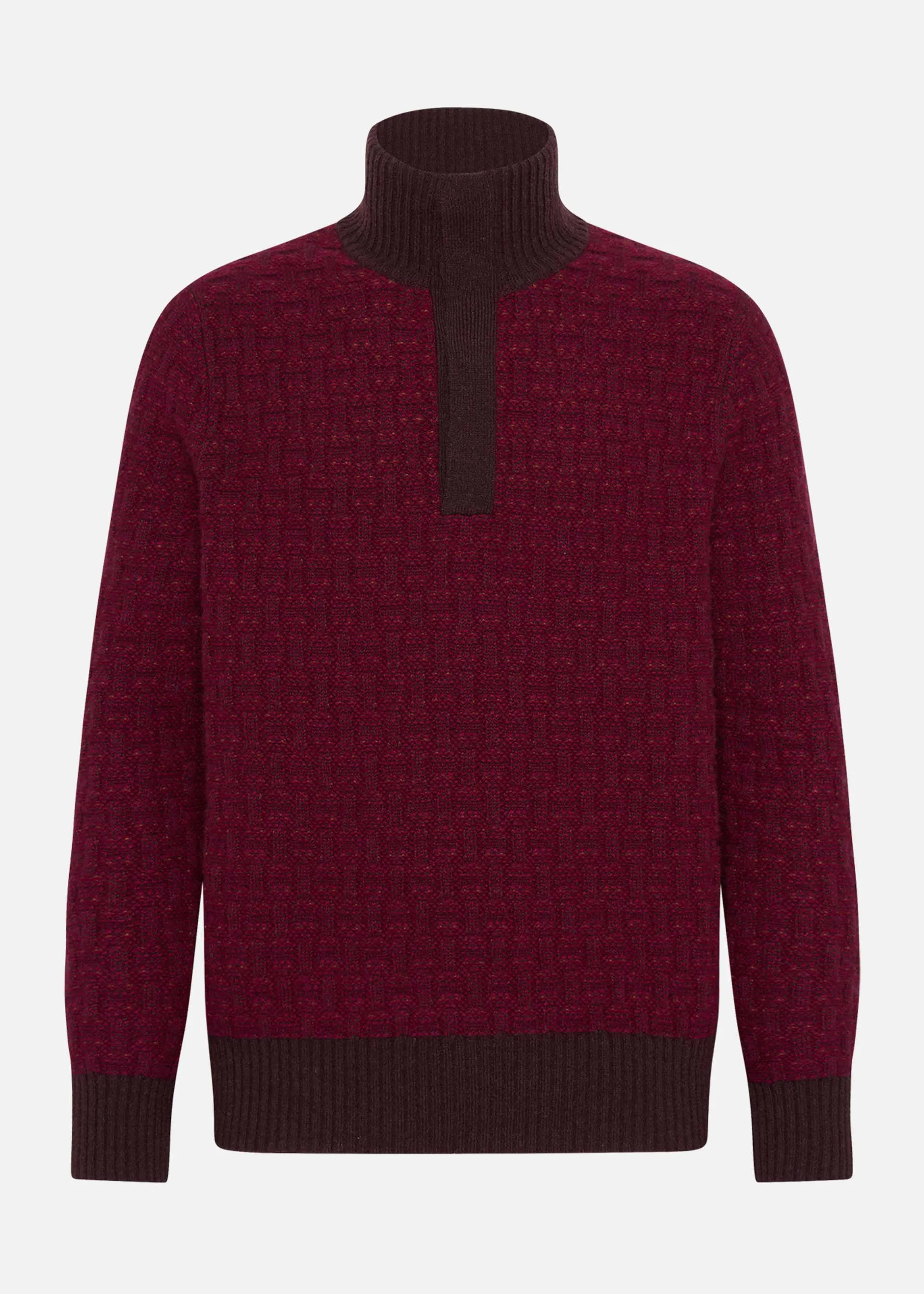 Maglia collo alto in cashmere