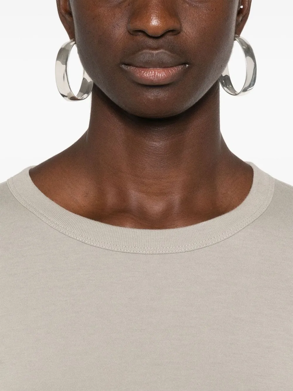Maglietta a maniche lunghe di cotone Rick Owens