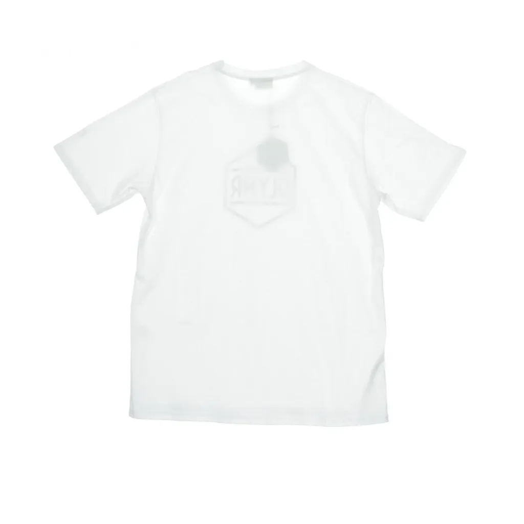 MAGLIETTA HEXAGON WHITE WHITE/BLACK
