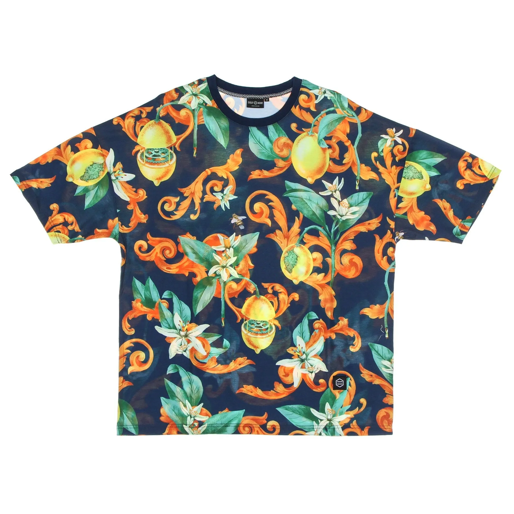 Maglietta Uomo Limoni e Usbee Tee Blue/multi