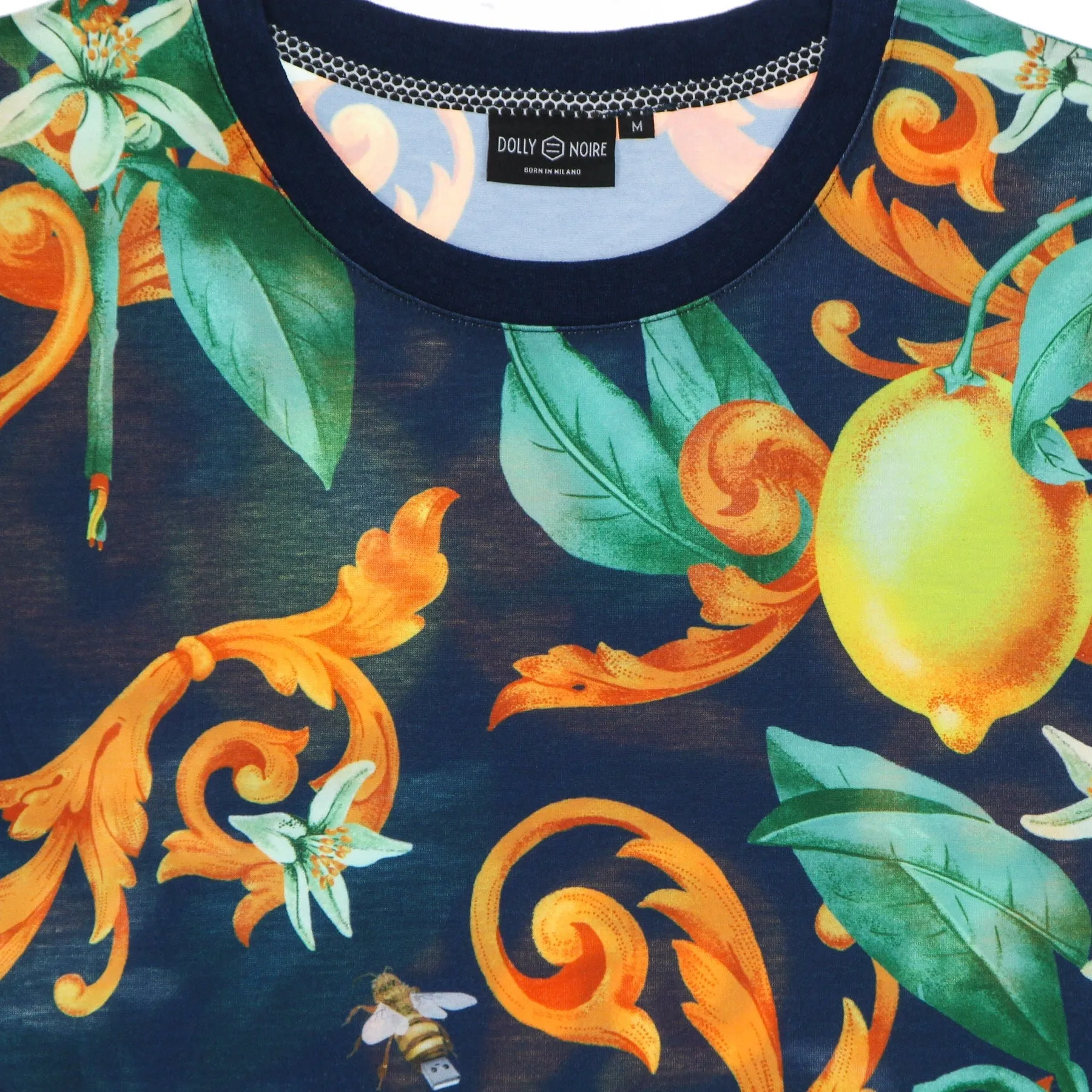 Maglietta Uomo Limoni e Usbee Tee Blue/multi