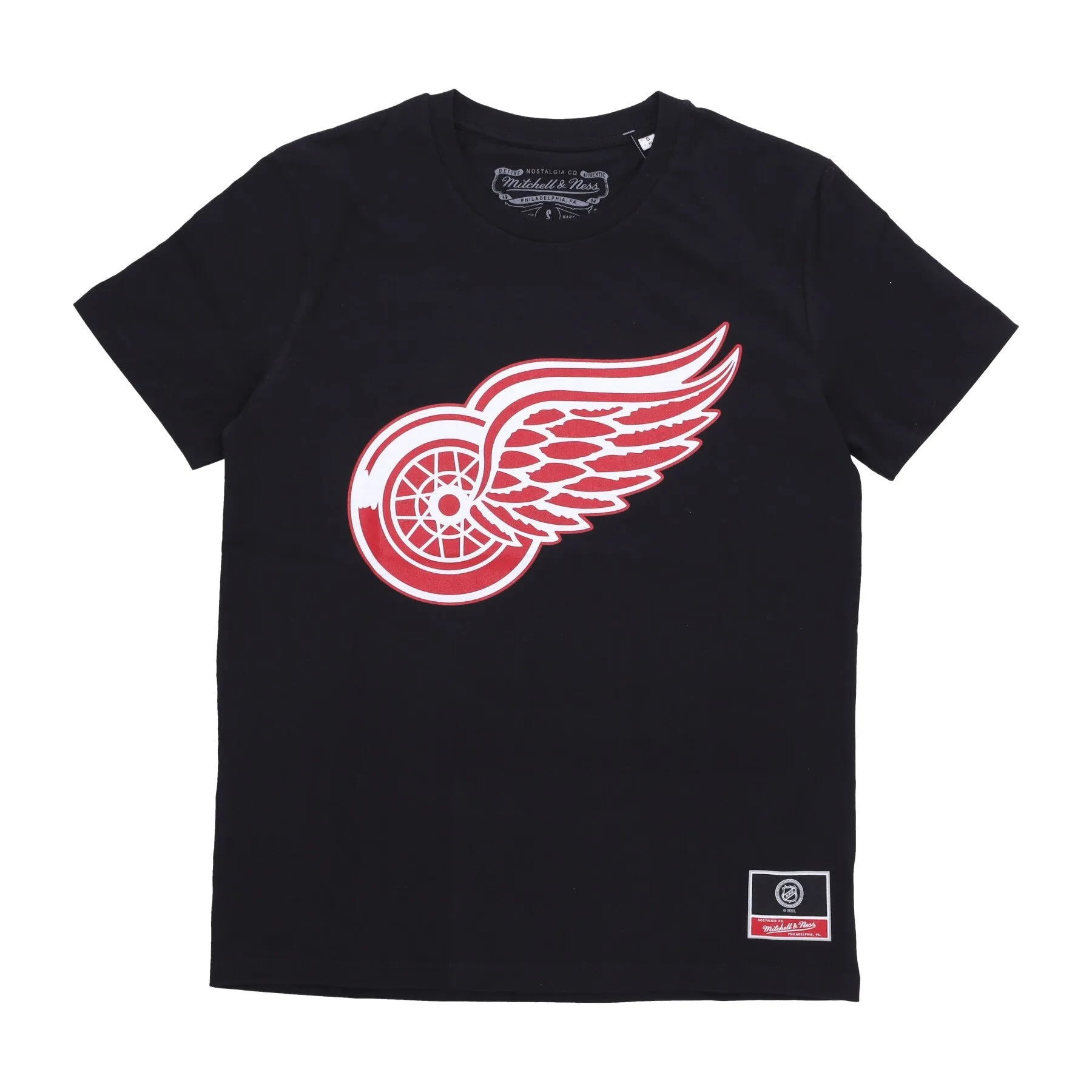 Maglietta Uomo Nhl Team Logo Tee Detwin Black
