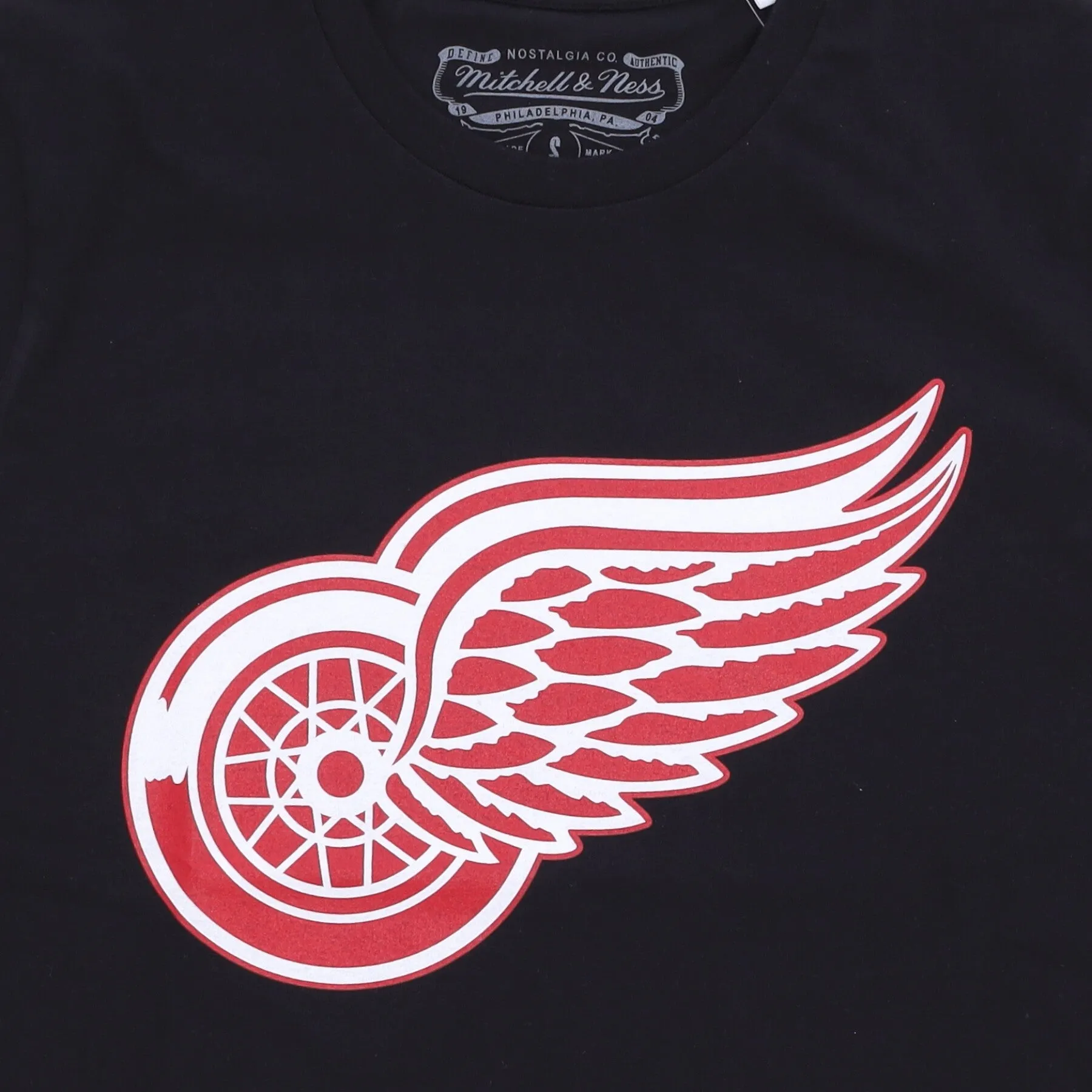 Maglietta Uomo Nhl Team Logo Tee Detwin Black