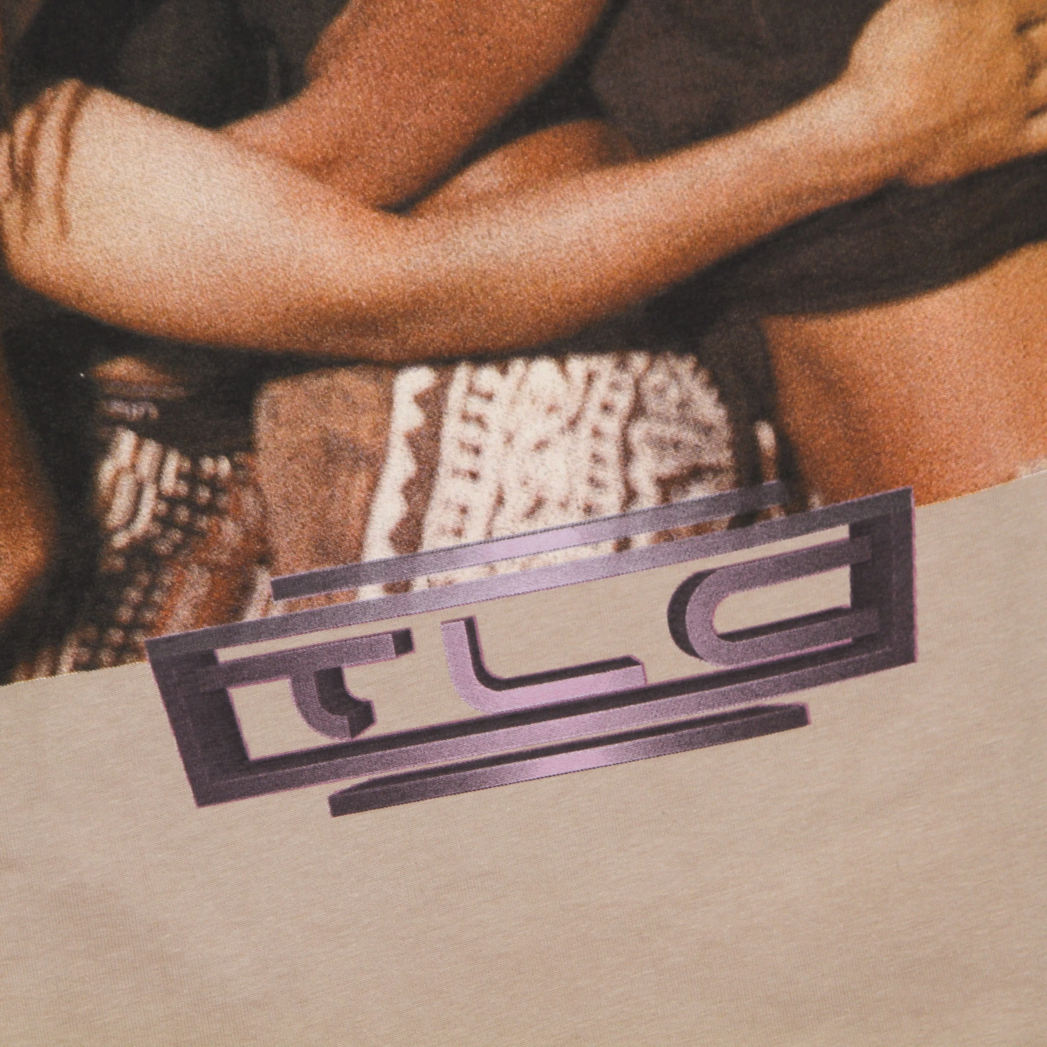 Maglietta Uomo Tlc Group Logo Oversize Tee Amber