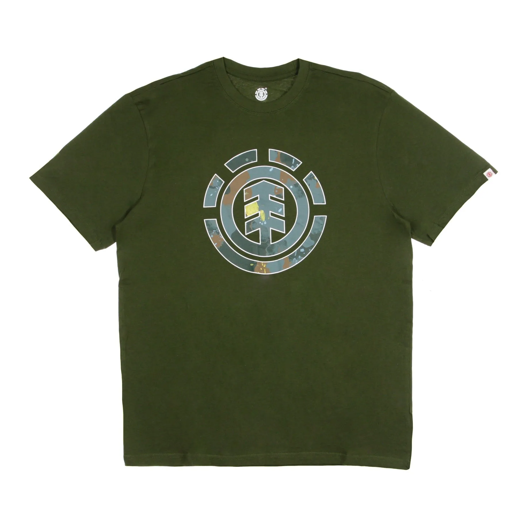 Maglietta Uomo Water Camo Icon Fill Forest Night