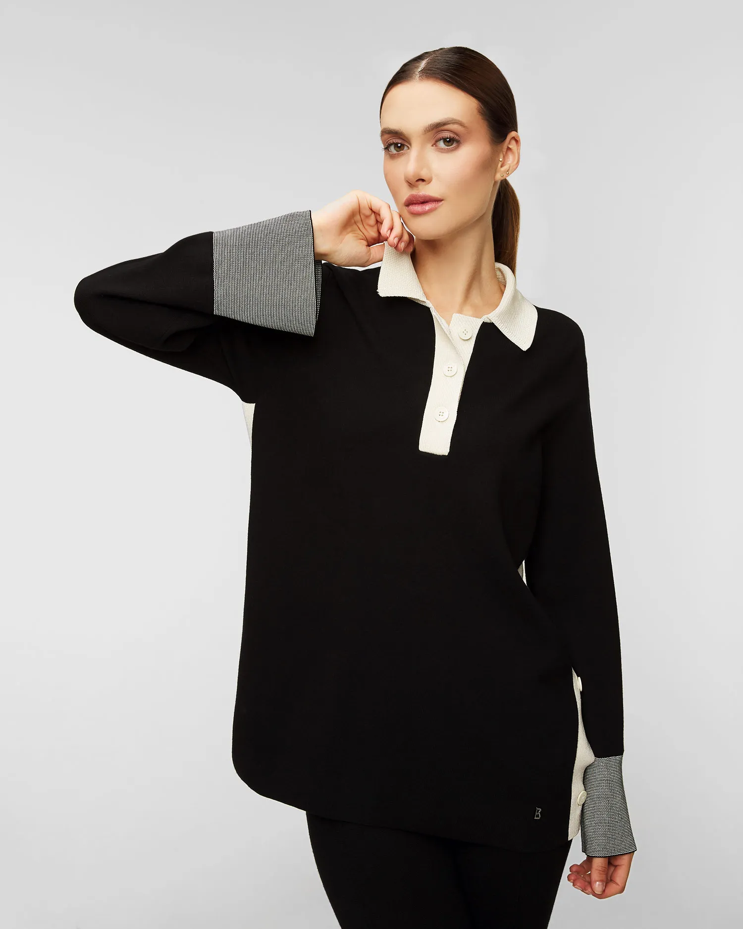 Maglione da donna BOGNER Edyta Nero 86502721-26