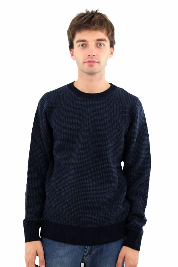 MAGLIONE GIROCOLLO LOPES BLU 