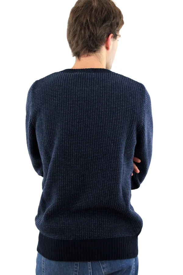 MAGLIONE GIROCOLLO LOPES BLU 