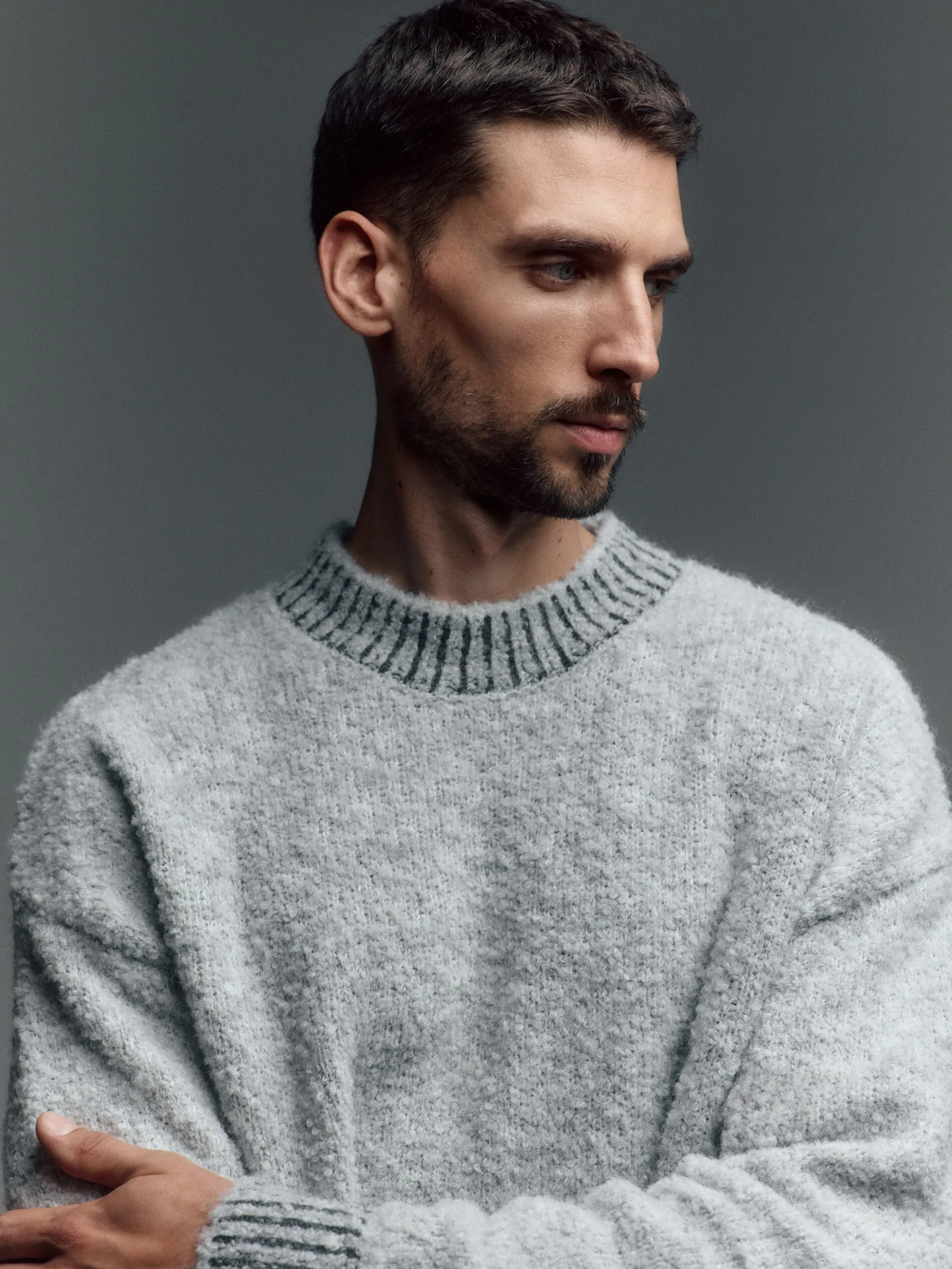 Maglione in misto lana