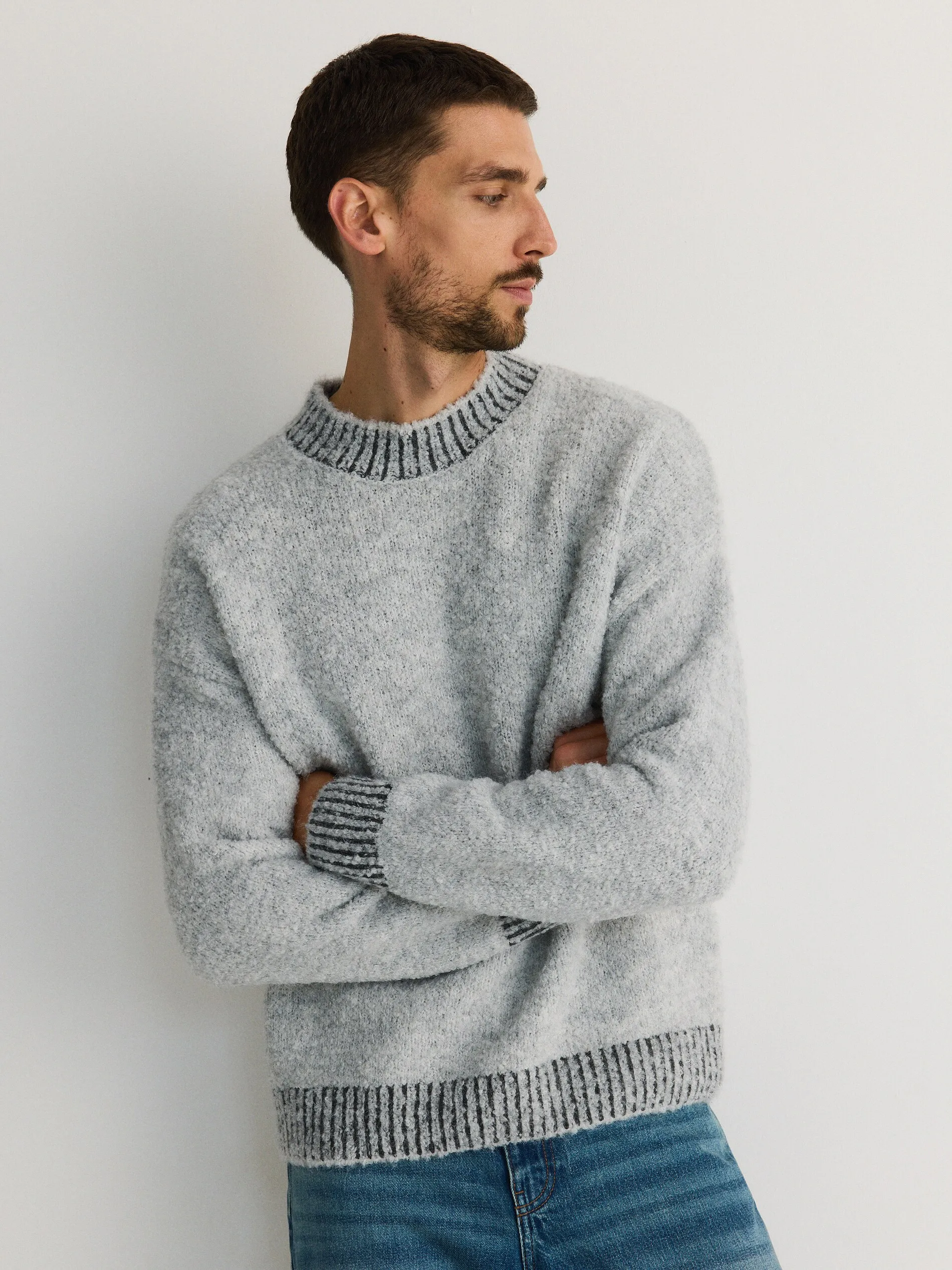 Maglione in misto lana