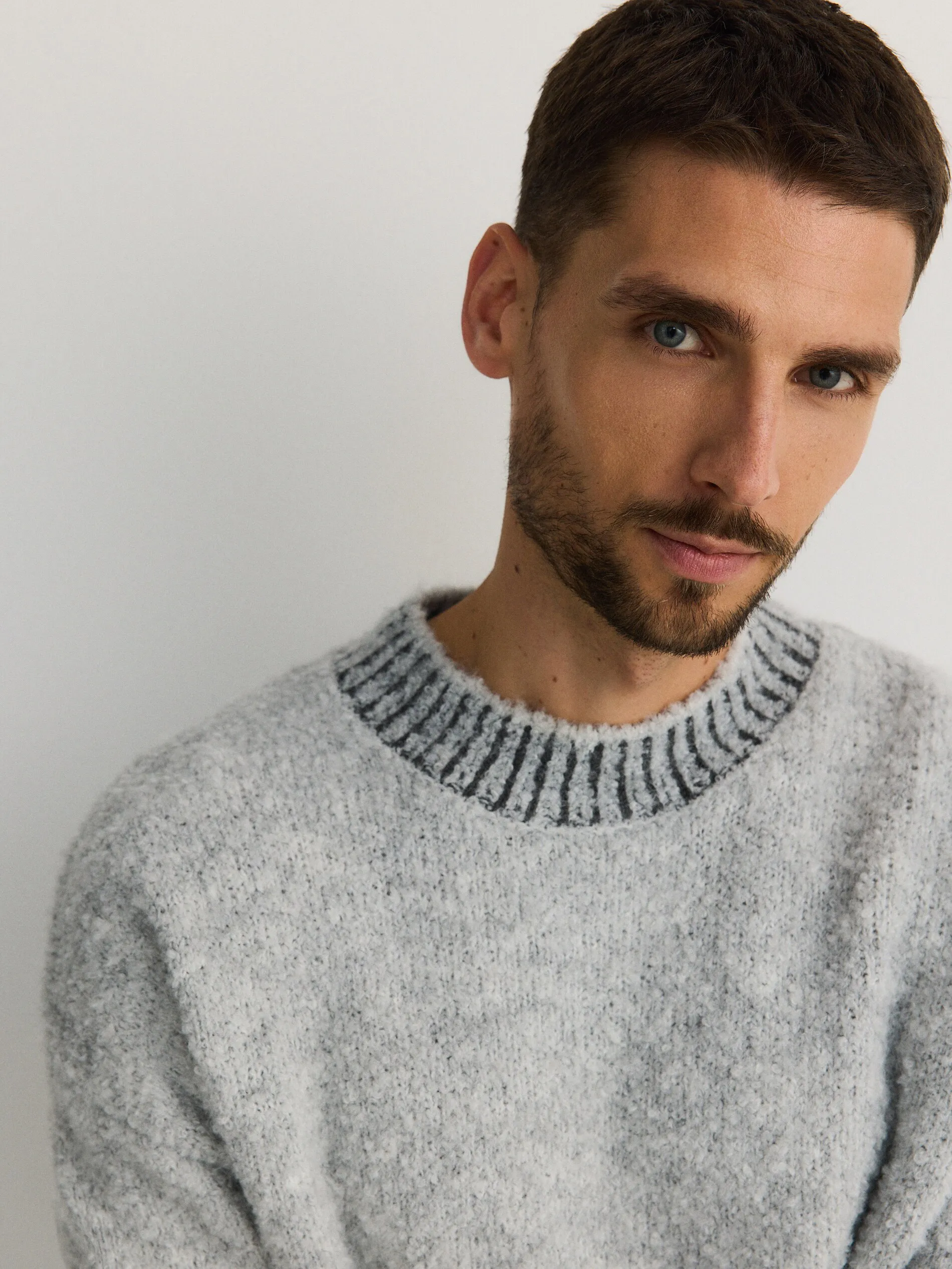 Maglione in misto lana