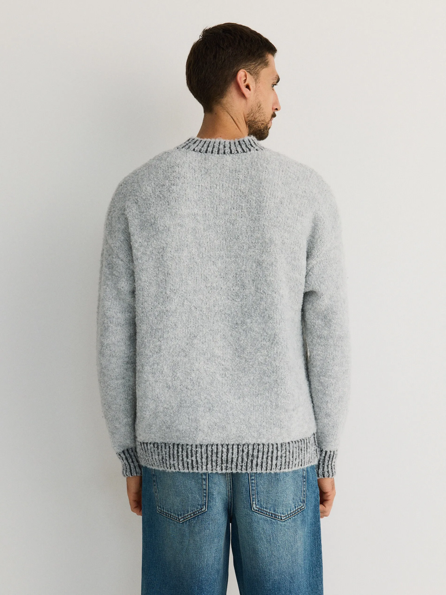 Maglione in misto lana