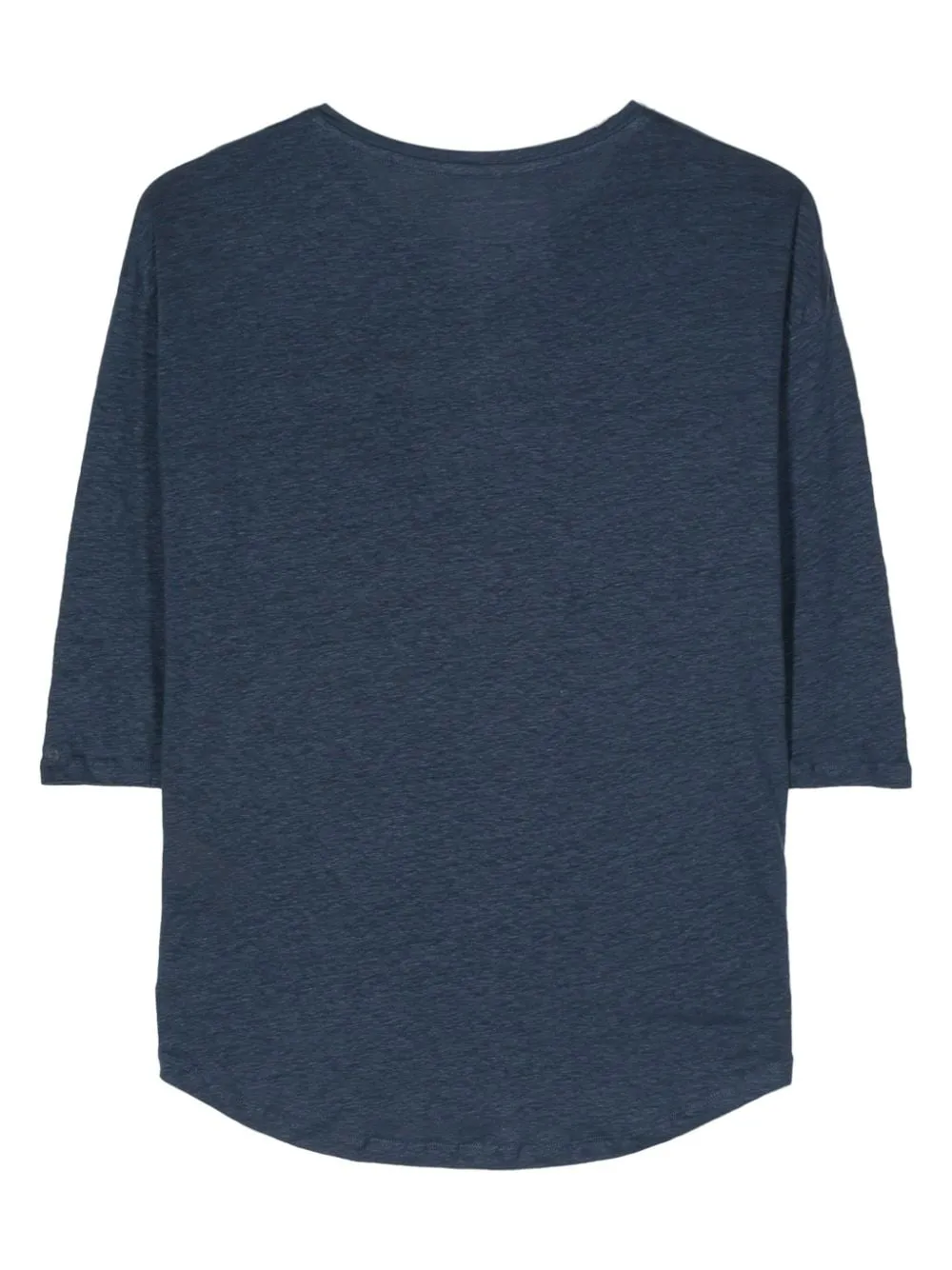 Maglione maestoso per il collo in barca di lino