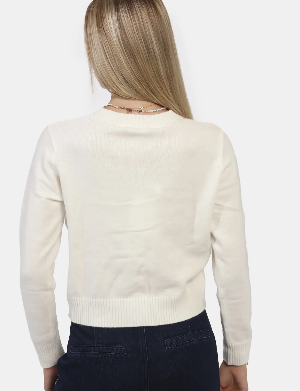 Maglione Yes Zee Bianco