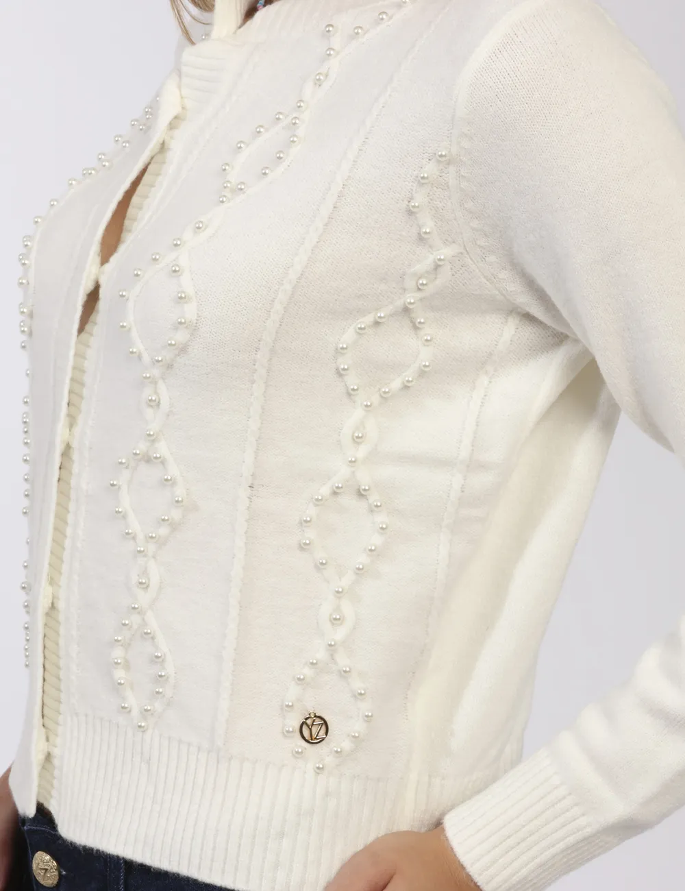 Maglione Yes Zee Bianco