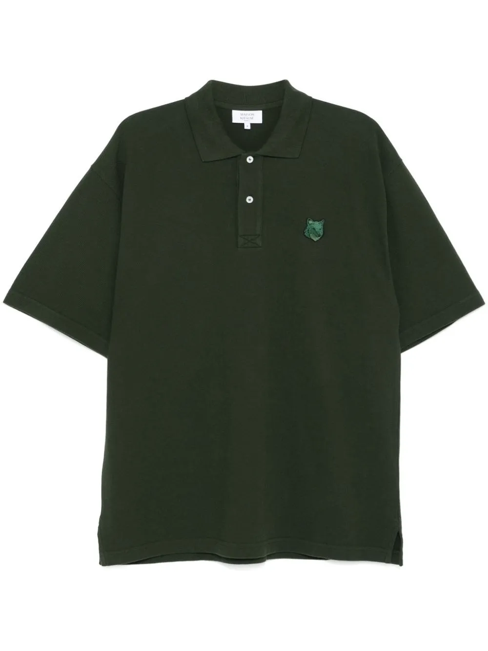 Maison Kitsuné-Polo con applicazione Bold Fox Head