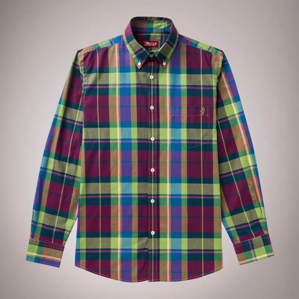MARLBORO MCS Camicia quadri country manica lunga SHIRT LONG SLEEVE
