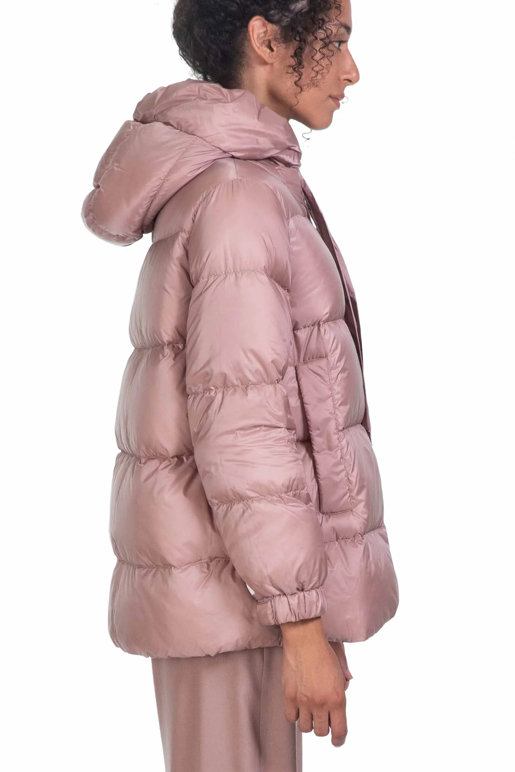 MAX MARA THE CUBE piumino trapuntato in tela antigoccia SEIA