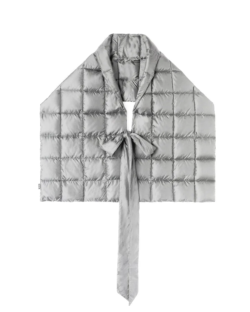 Maxi foulard piumino cemento