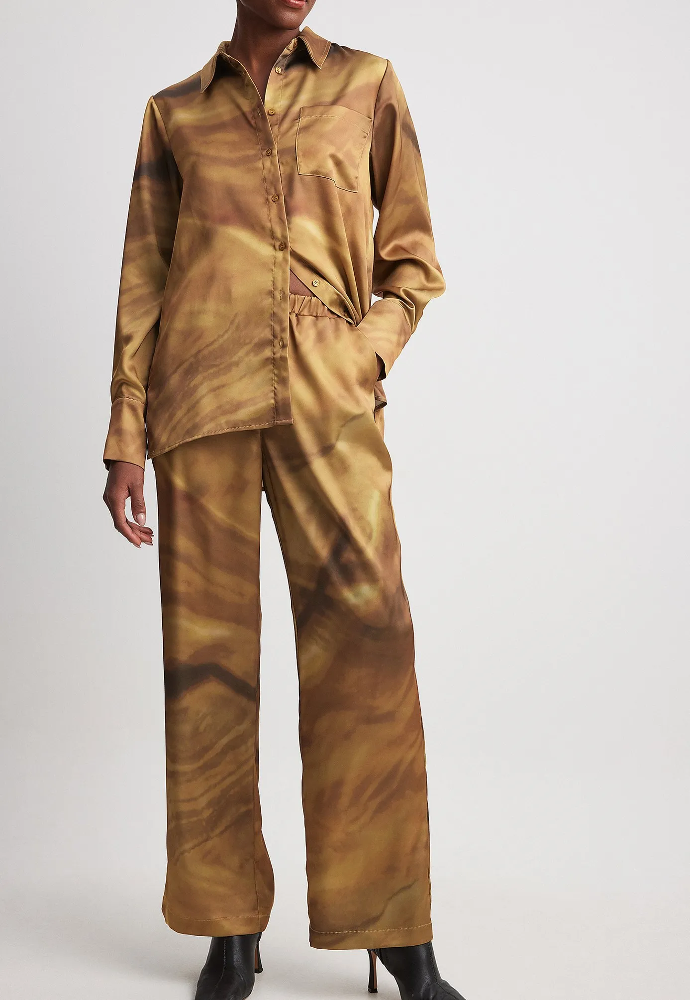 MIT HOHER TAILLE - Pantaloni