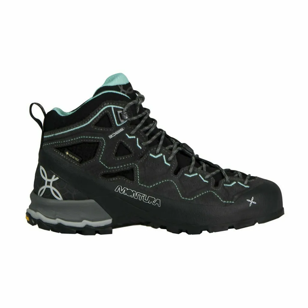 Montura Yaru Tekno Gore Tex Antracite/Ice Blue - Scarponcino Donna Impermeabile