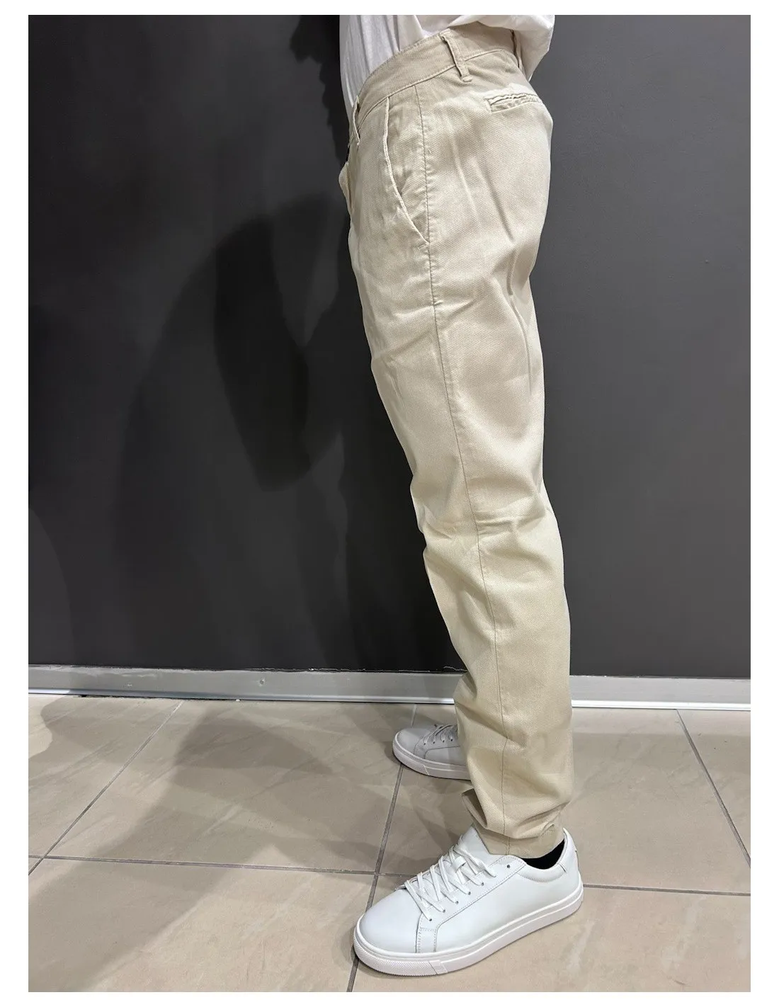 MORO PANTALONI UOMO TASCA AMERICA ARMATURATO