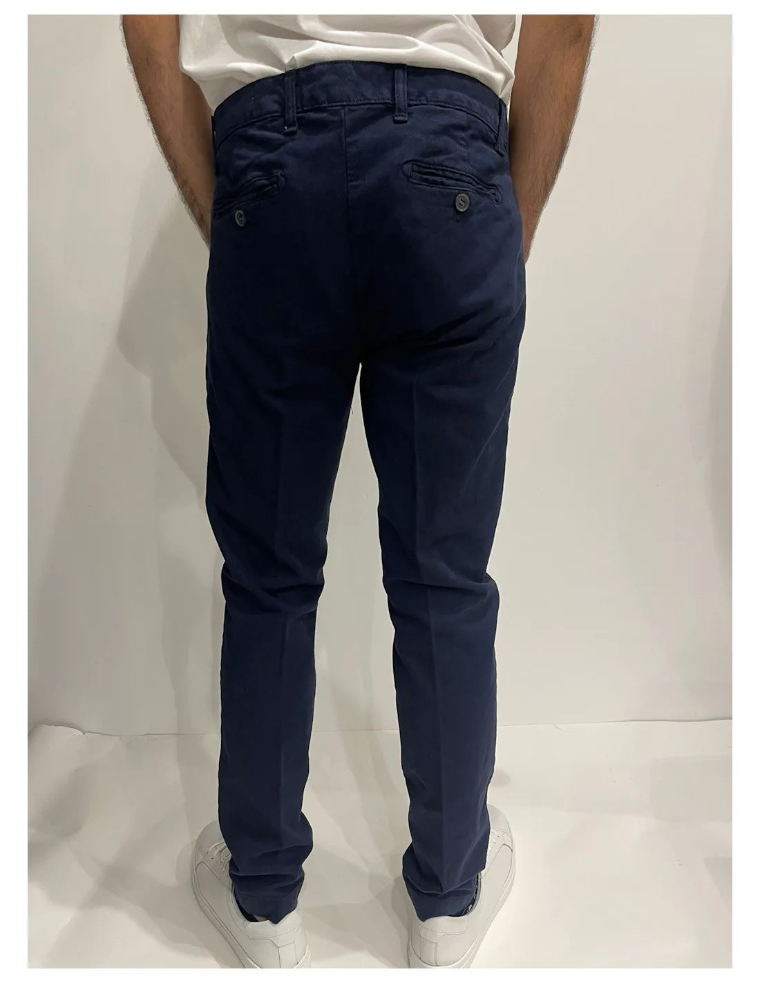 MORO PANTALONI UOMO,T. AMERICA TINTO IN FILO SLIM