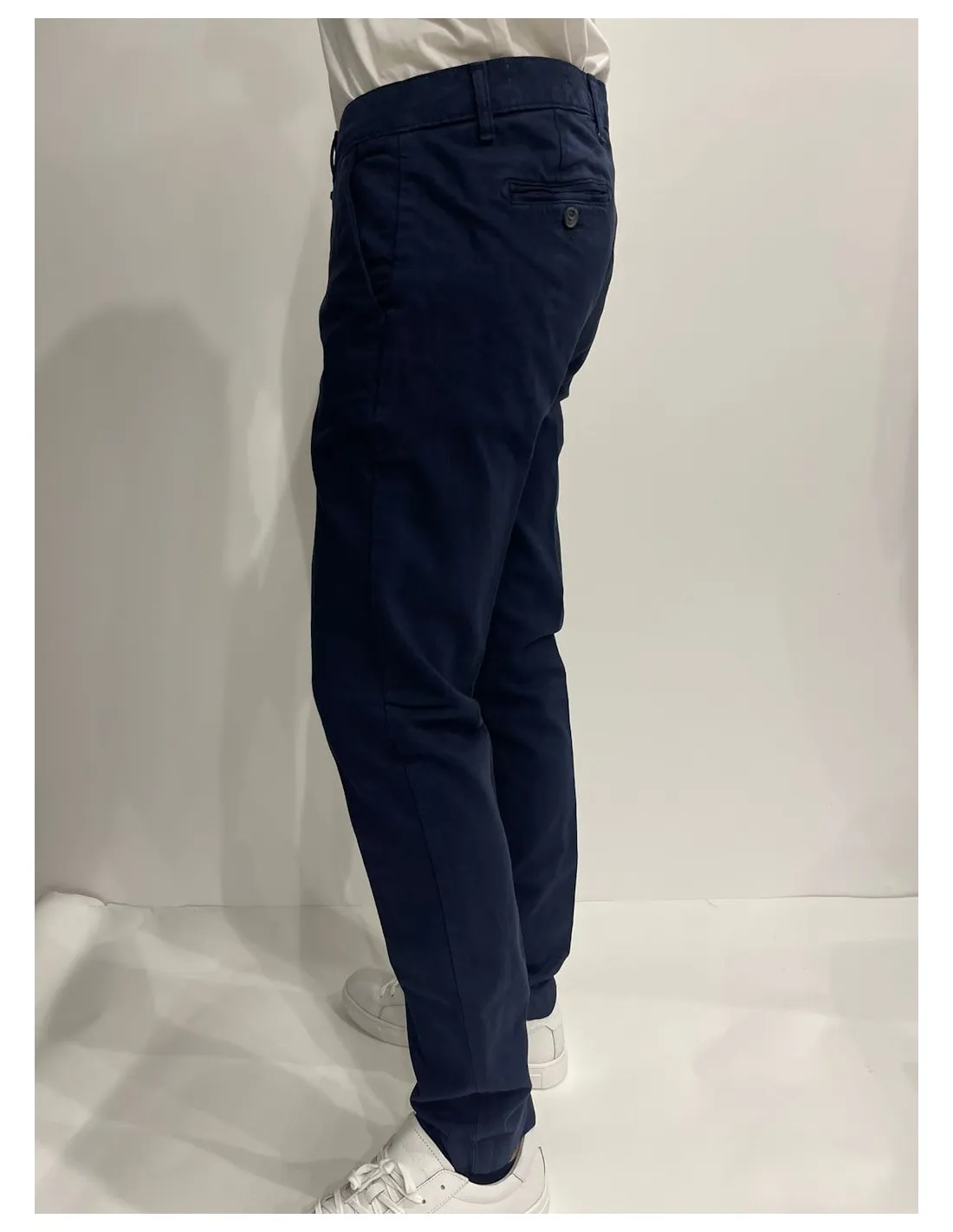 MORO PANTALONI UOMO,T. AMERICA TINTO IN FILO SLIM