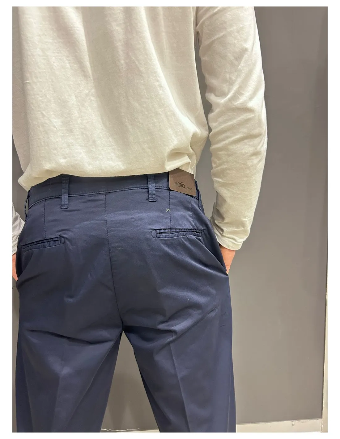 MORO PANTALONI UOMO,TASCA AMERICA RASO R