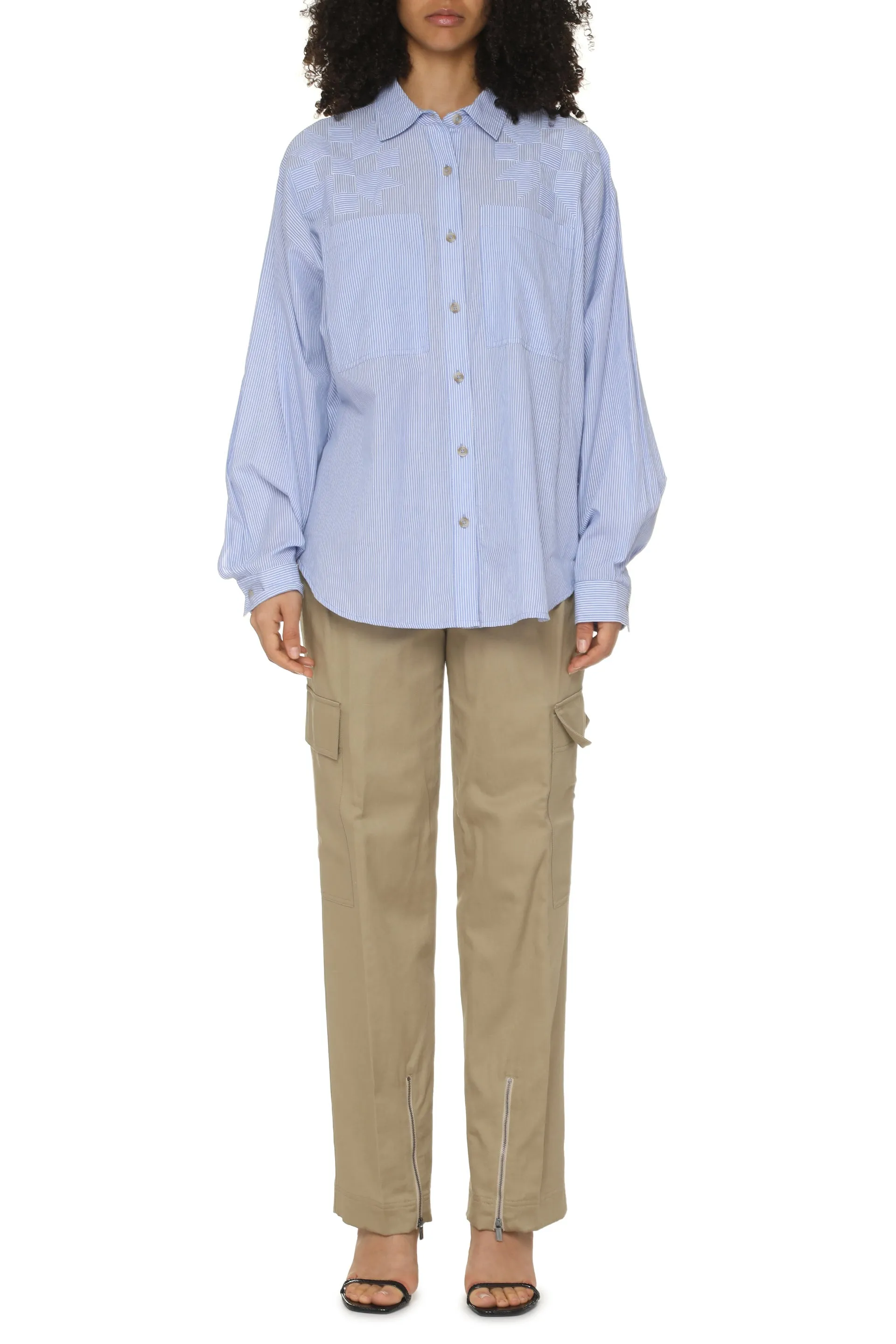 Mother Camicia in cotone a righe