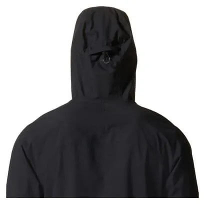 Mountain Hardwear New Stretch Ozonic Giacca impermeabile nera da uomo