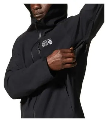 Mountain Hardwear New Stretch Ozonic Giacca impermeabile nera da uomo