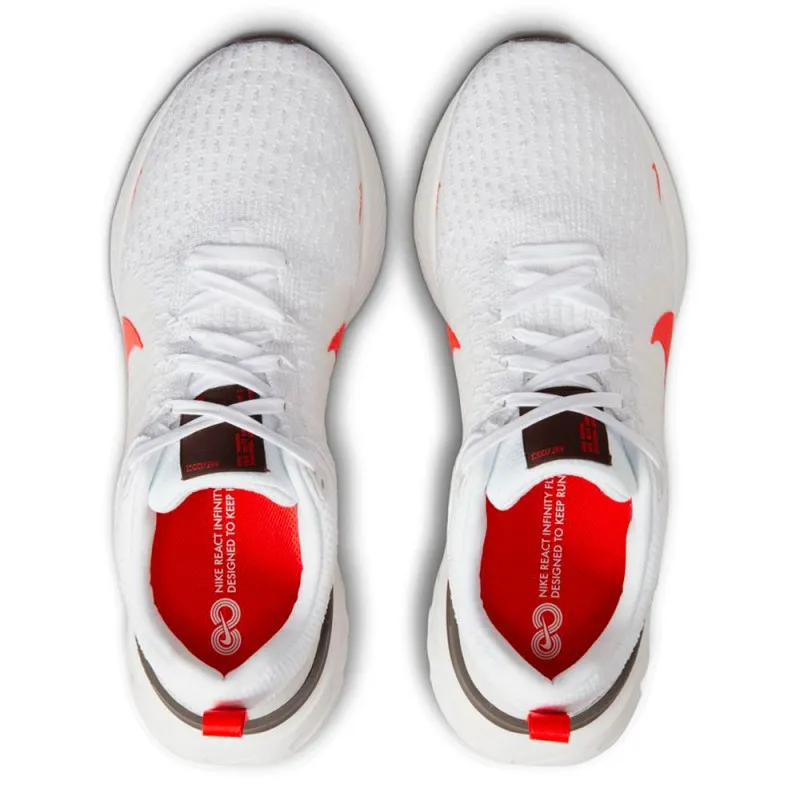 Nike React Infinity Run Fk 3 Bianco - Scarpe Running Uomo