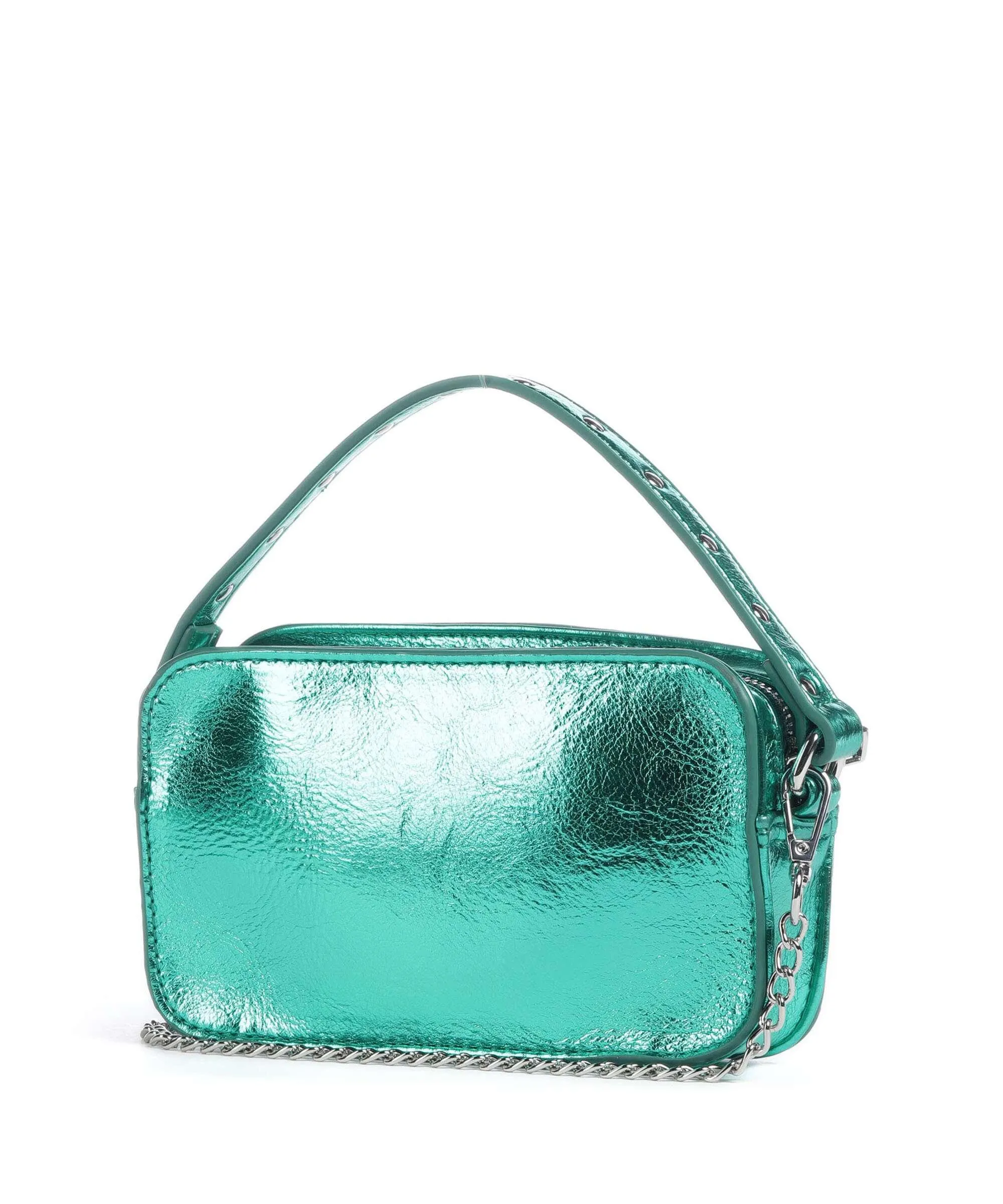  Núnoo Recycled Cool Helena Borsa a tracolla pelle sintetica verde  