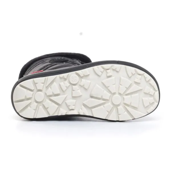OLANG RIGEL-TEX NERO stivale doposci donna allacciato con cerniera laterale