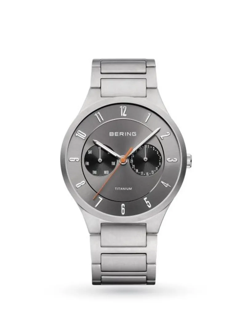 Orologio Bering Classic in acciaio con movimento al quarzo multifunzione