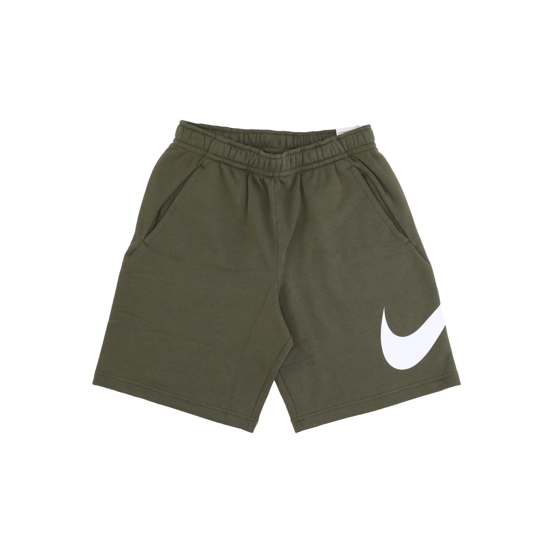 Pantalone Corto Tuta Felpato Uomo Sportswear Club Rough Green/rough Green
