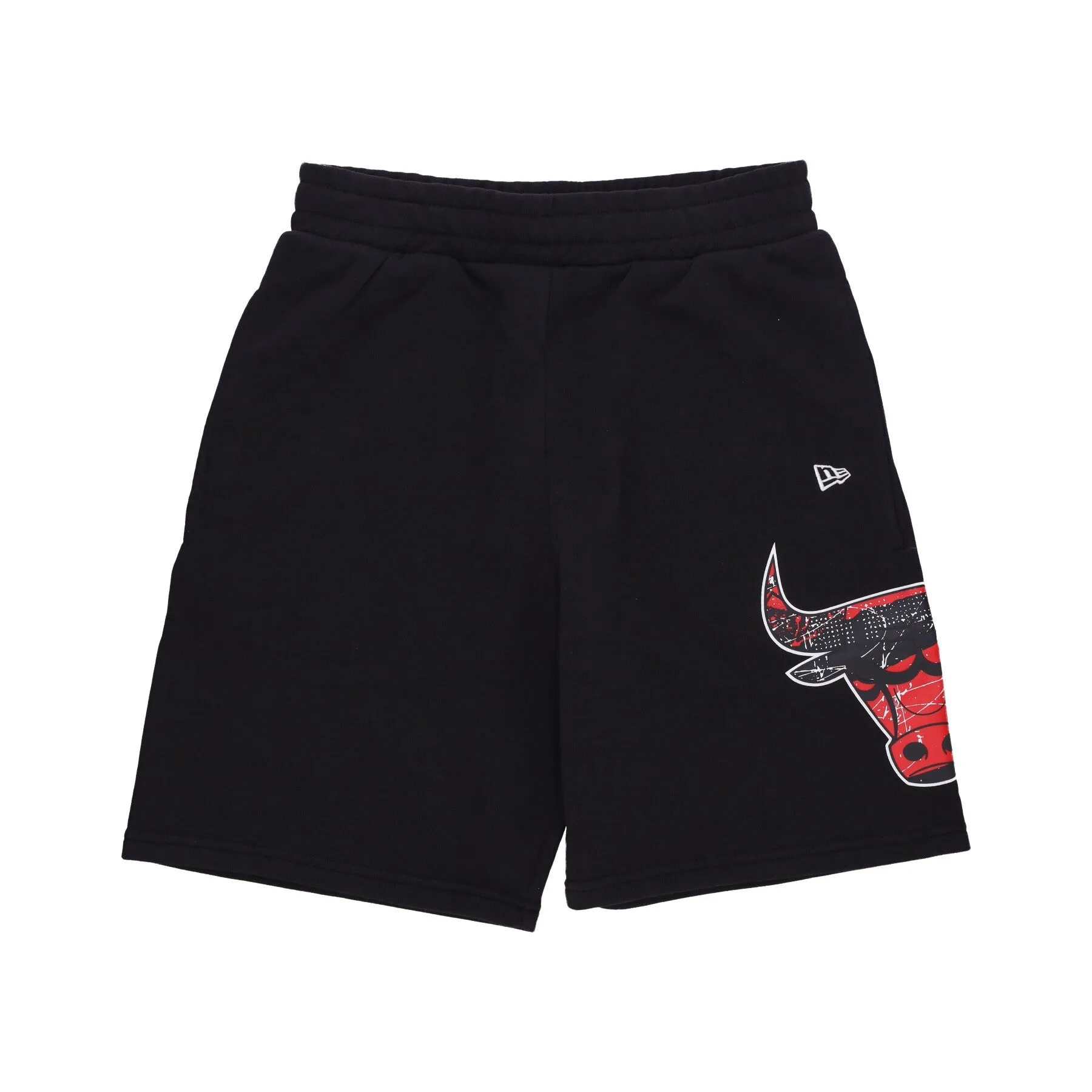 Pantalone Corto Tuta Uomo Nba Team Logo Os Shorts Chibul Black/front Door Red
