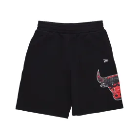 Pantalone Corto Tuta Uomo Nba Team Logo Os Shorts Chibul Black/front Door Red