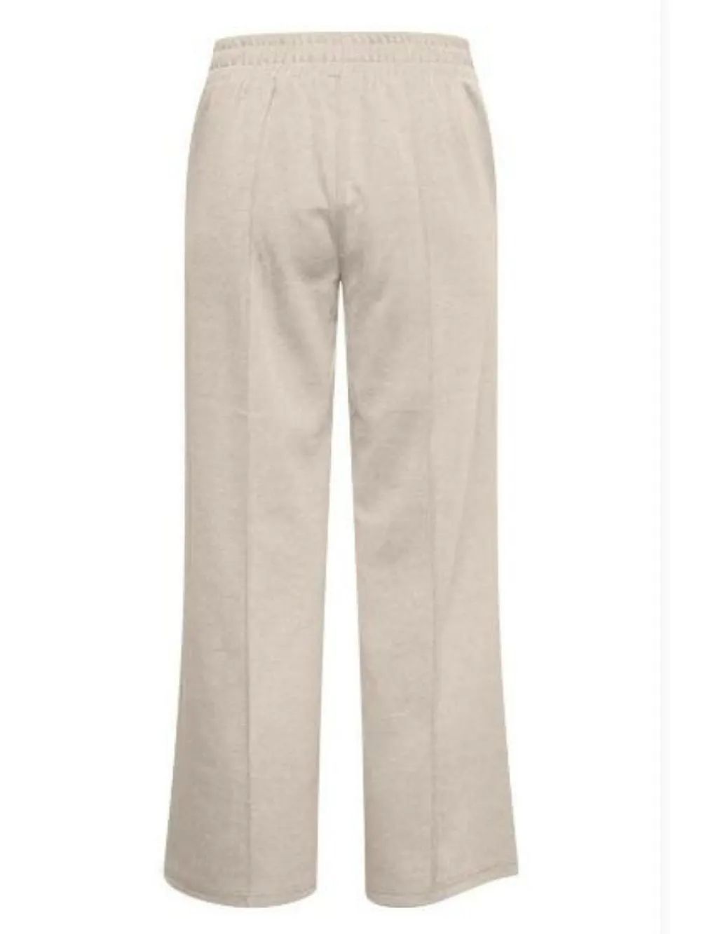 Pantalone Donna con elastico in vita Beige