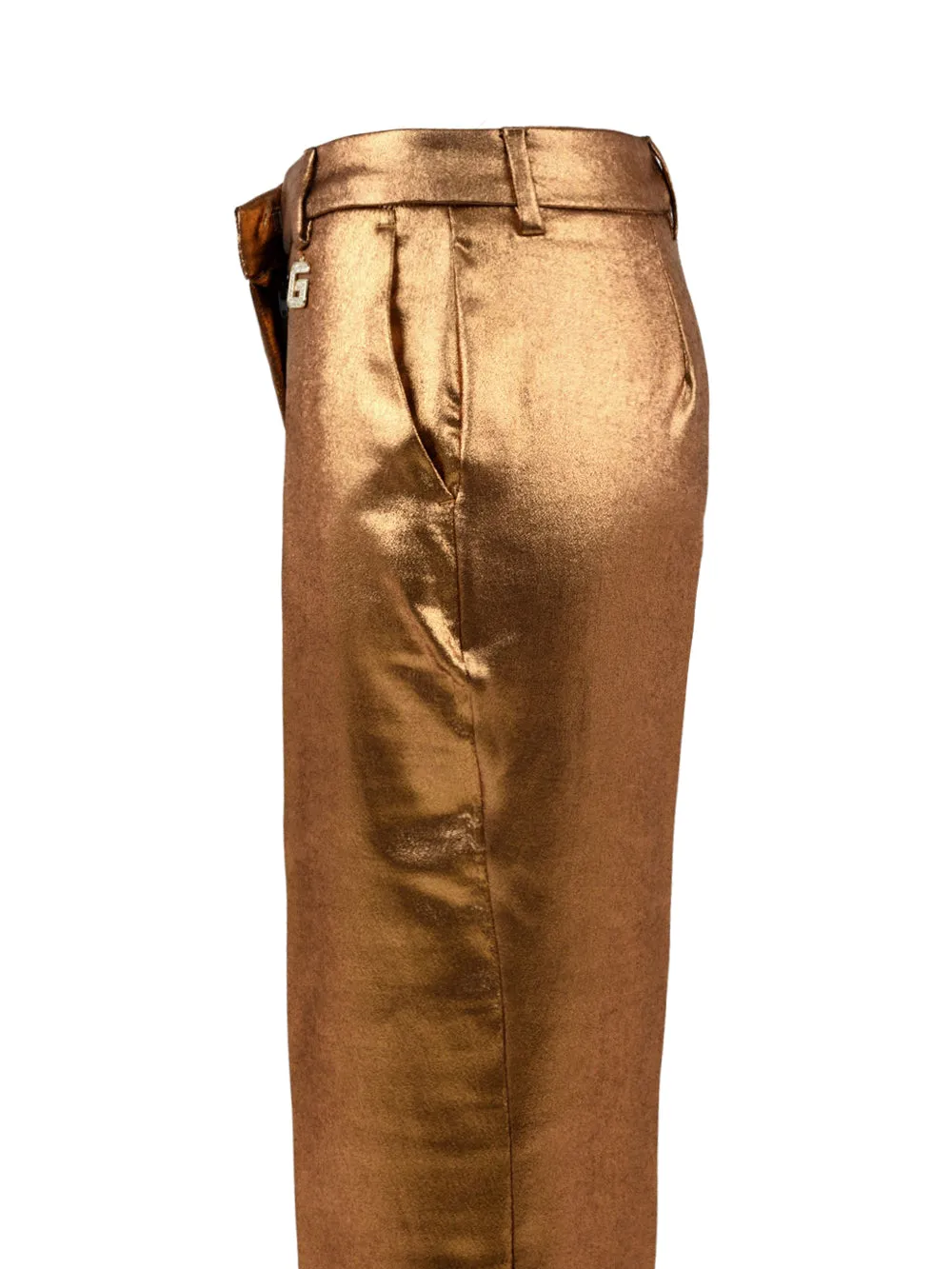 Pantalone Donna dall'effetto laminato