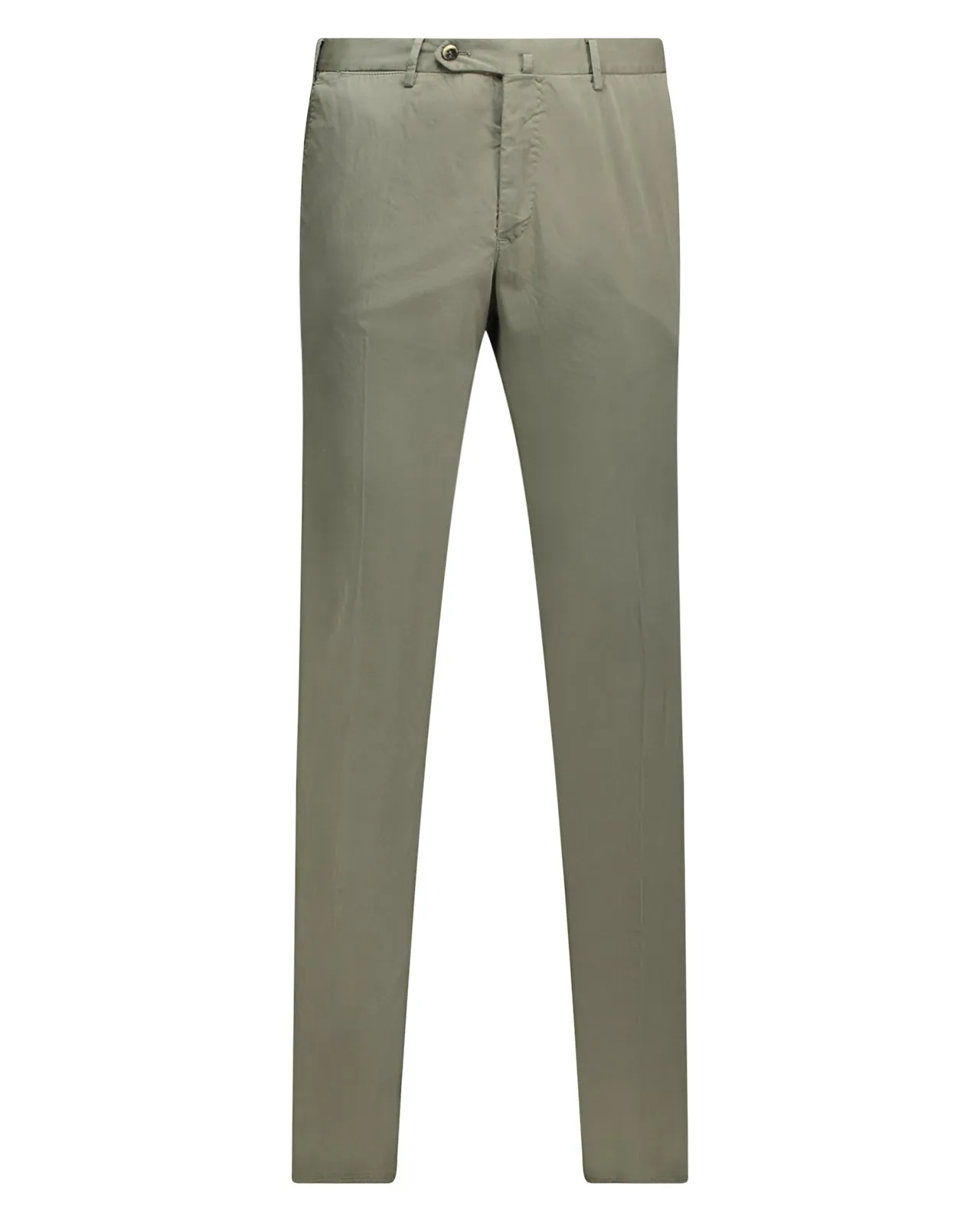 Pantalone Slim Fit cotone verde