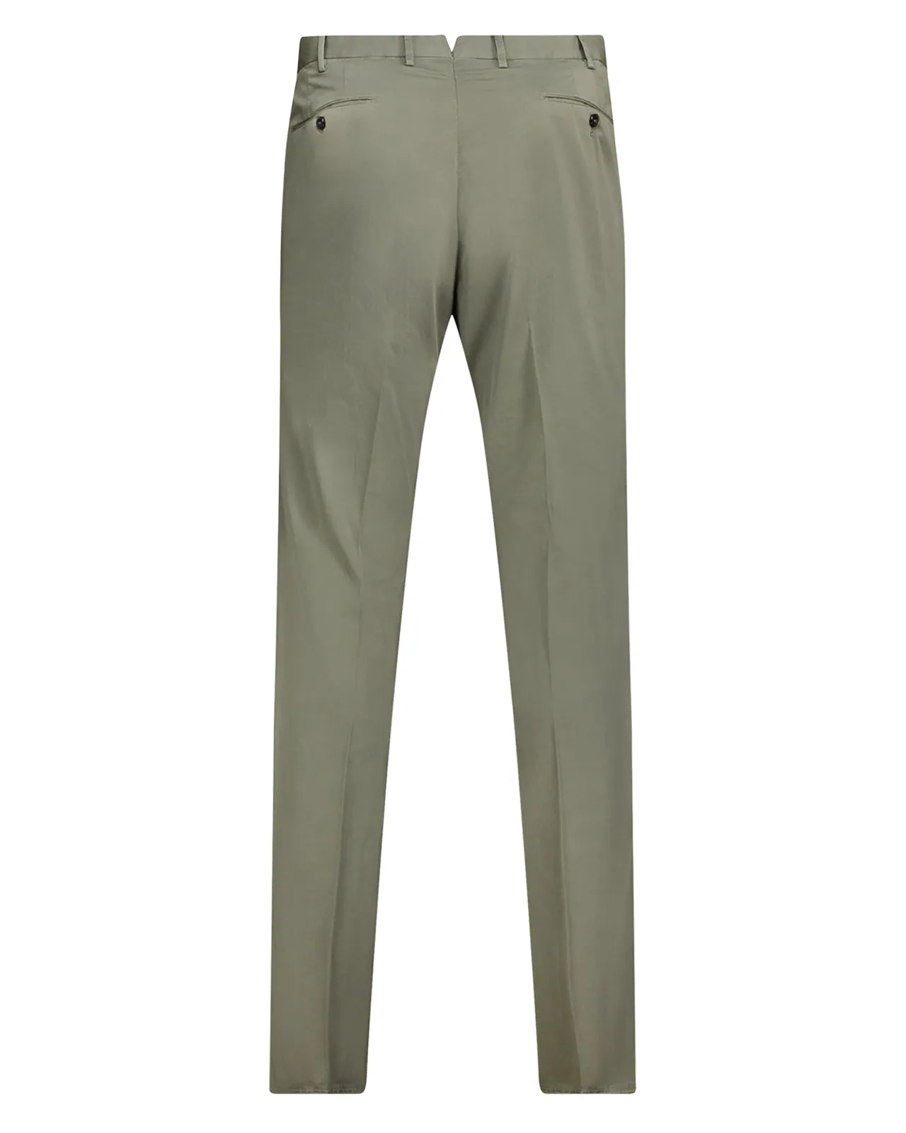 Pantalone Slim Fit cotone verde