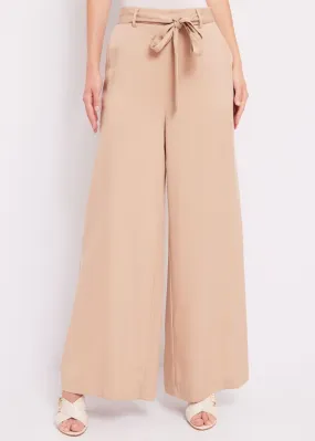 Pantaloni a palazzo con cintura